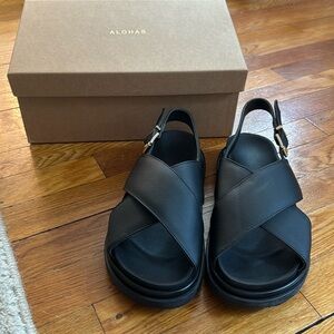 Alohas Leather Marshmellow Sandals